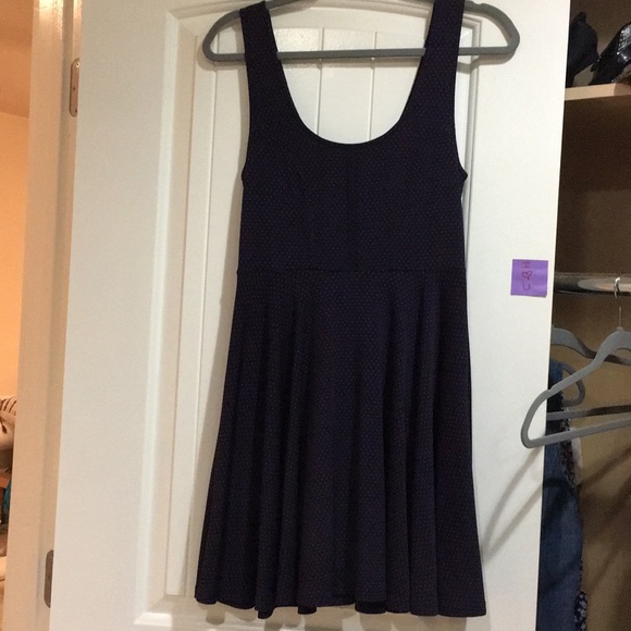 Free People small blue red polka dot dress - Picture 4 of 5